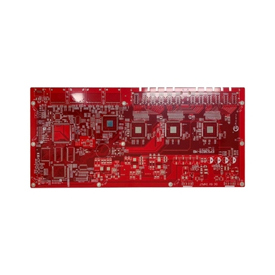 2-64 placa de circuito impresa de múltiples capas de la capa proceso de fabricación de múltiples capas del PWB del grueso de 0.2m m - de 10.0m m